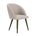 Fabio Stone Fabric / Dark Walnut