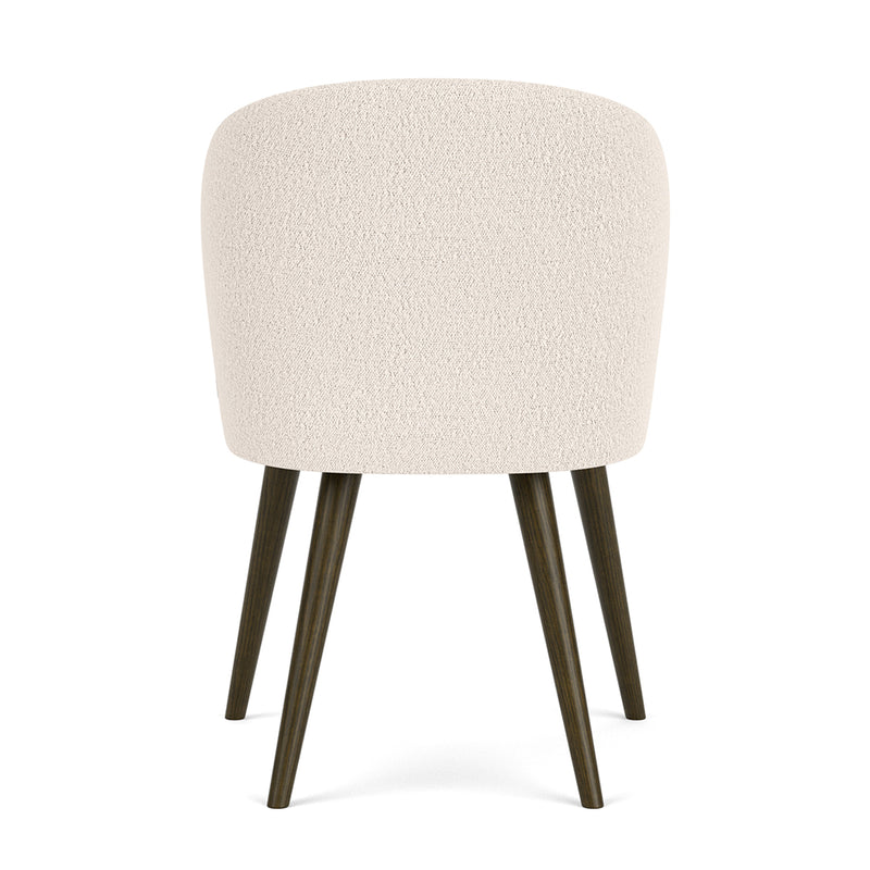 Maya Cream Boucle / Dark Walnut