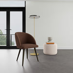 Pebble Rust Boucle / Dark Walnut