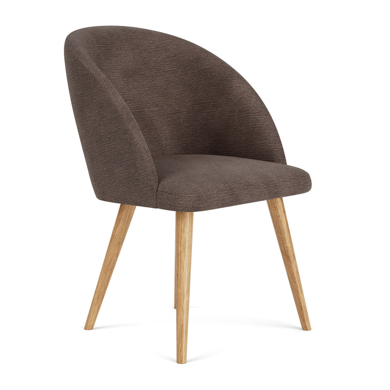 Aulla Cacao Textured Weave / Oak