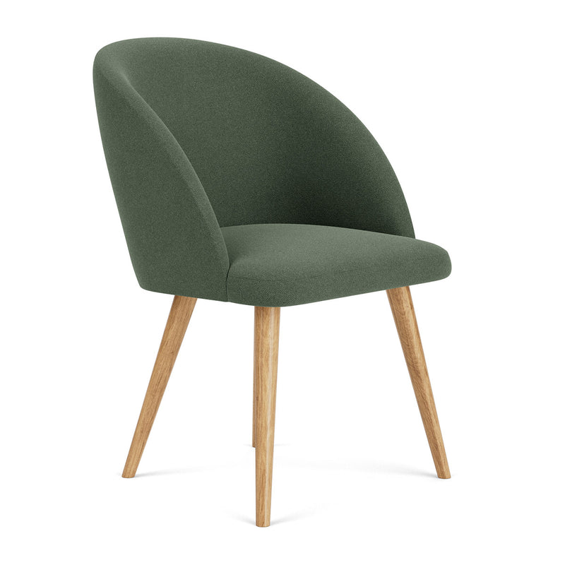 Cura Dark Green Weave / Oak