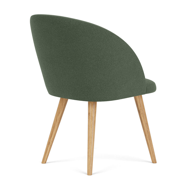 Cura Dark Green Weave / Oak