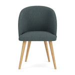 Form Blue Grey Fabric / Oak