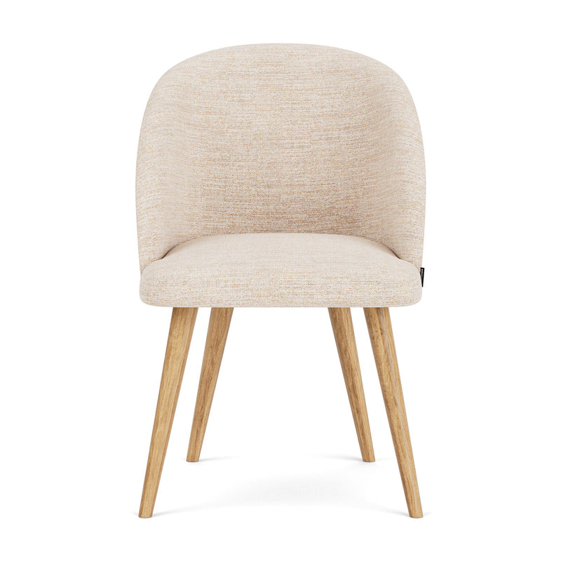 Vega Cream Textured Weave / Oak