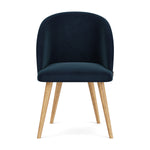 Lux Navy Velvet / Oak