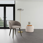 Agnes Brown Textured Weave / Dark Walnut