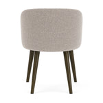 Agnes Brown Textured Weave / Dark Walnut