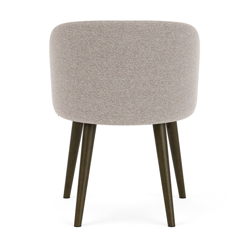 Agnes Brown Textured Weave / Dark Walnut