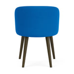 Mark Cobalt Blue Weave / Dark Walnut