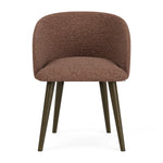 Pebble Rust Boucle / Dark Walnut