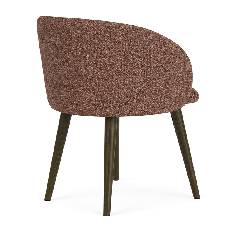 Pebble Rust Boucle / Dark Walnut