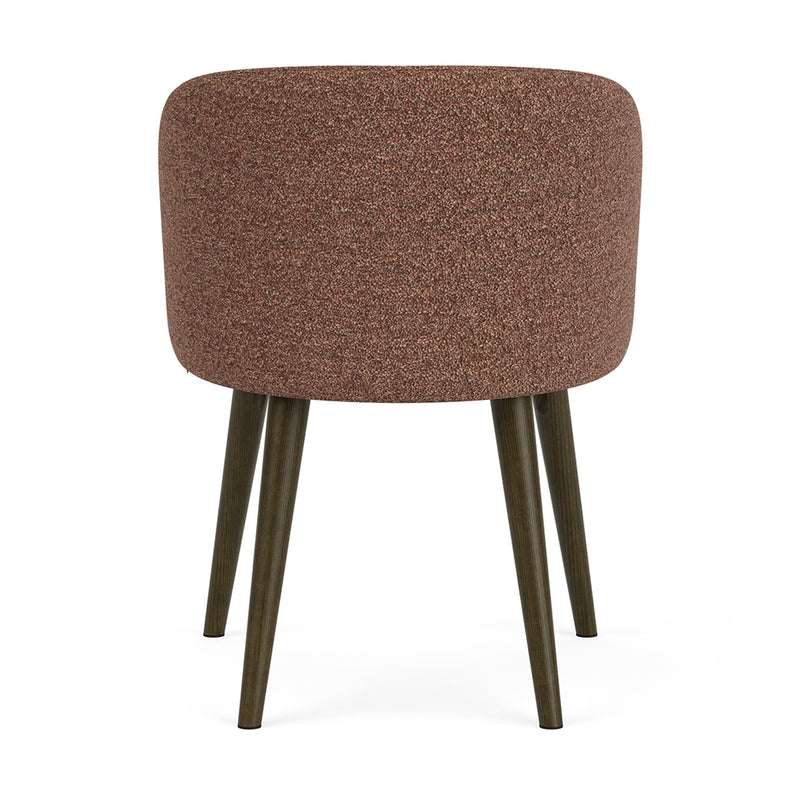 Pebble Rust Boucle / Dark Walnut