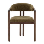 Olive Textured Weave / Walnut