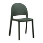 Arch Stacking Dining Chair - Olive Green