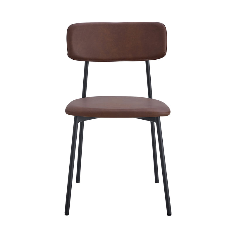 Bailey Leatherette Dining Chair (Set of 2)