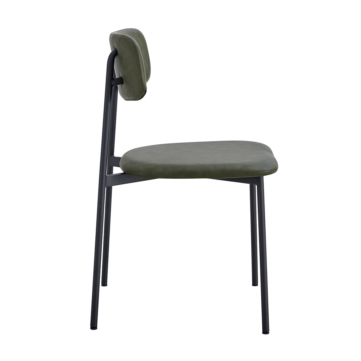 Bailey Leatherette Dining Chair (Set of 2) – Life Interiors