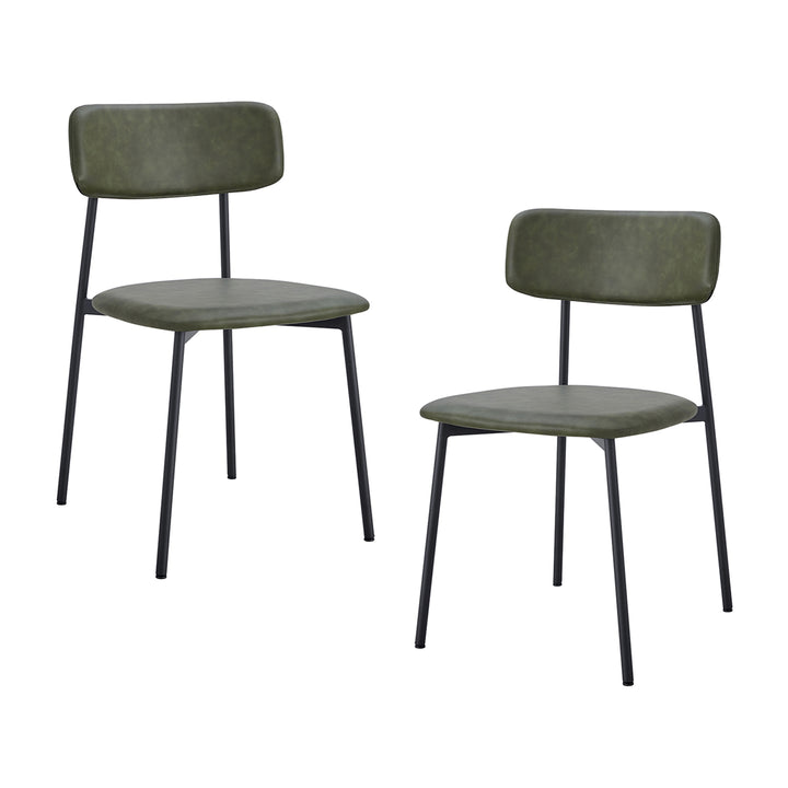 Bailey Leatherette Dining Chair (Set of 2)