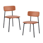 Bailey Leatherette Dining Chair (Set of 2)