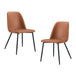 Jude Leatherette Dining Chair (Set of 2)