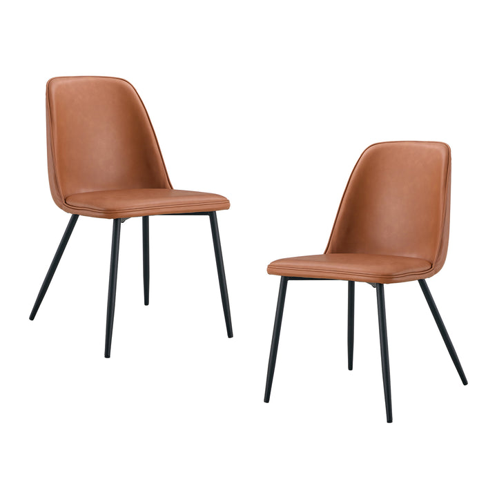 Jude Leatherette Dining Chair (Set of 2)