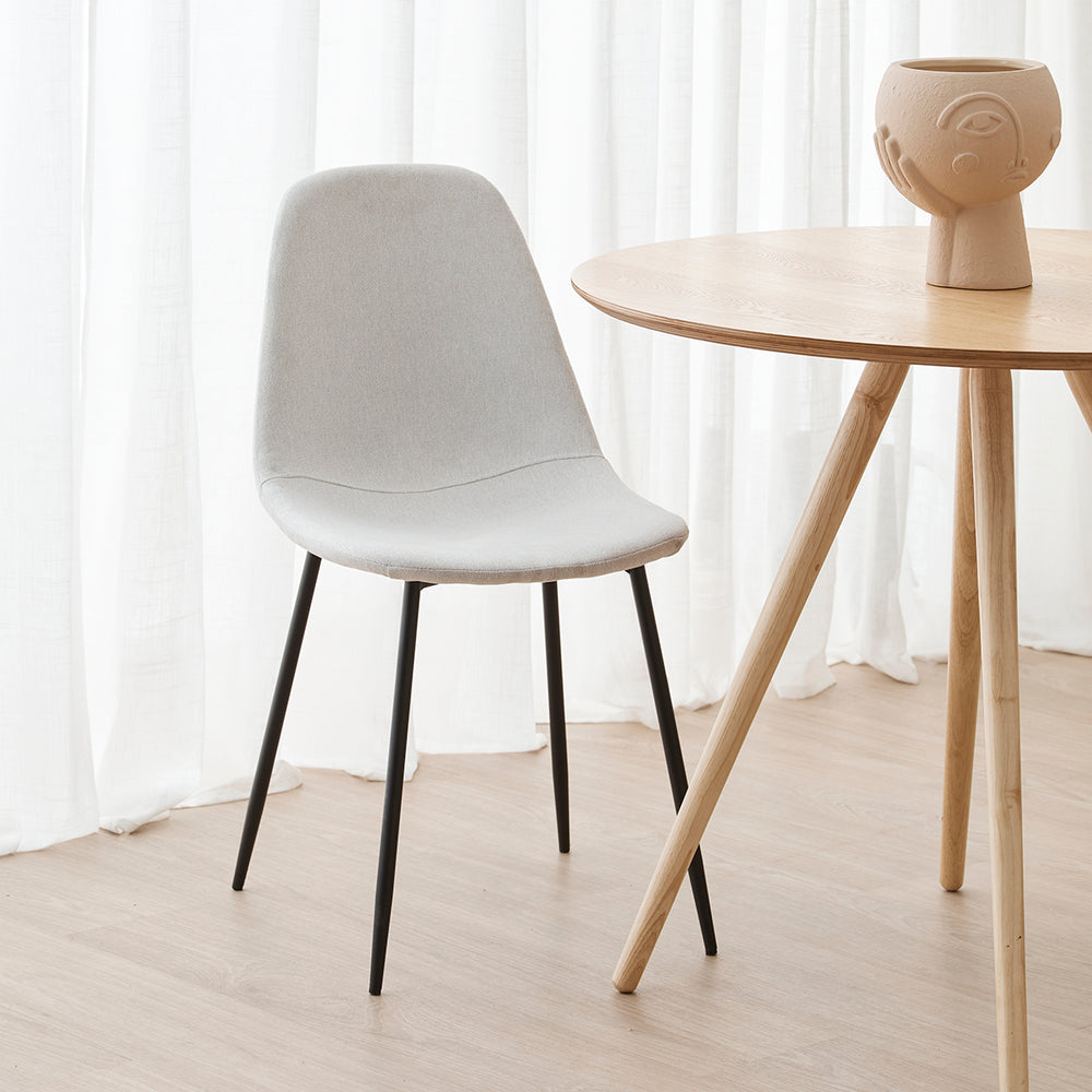 Luca Fabric Dining Chair (Set of 2)