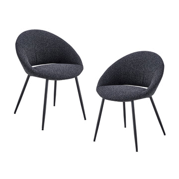 Maya Fabric Dining Chair (Set of 2)