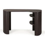 Roller Max Desk - Mahogany Dark Brown
