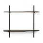 PI Wall Mounted Desk - Dark Brown