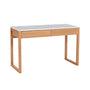 Avalon Desk (Oak, Marble) - Avalon Desk (Oak, Marble)