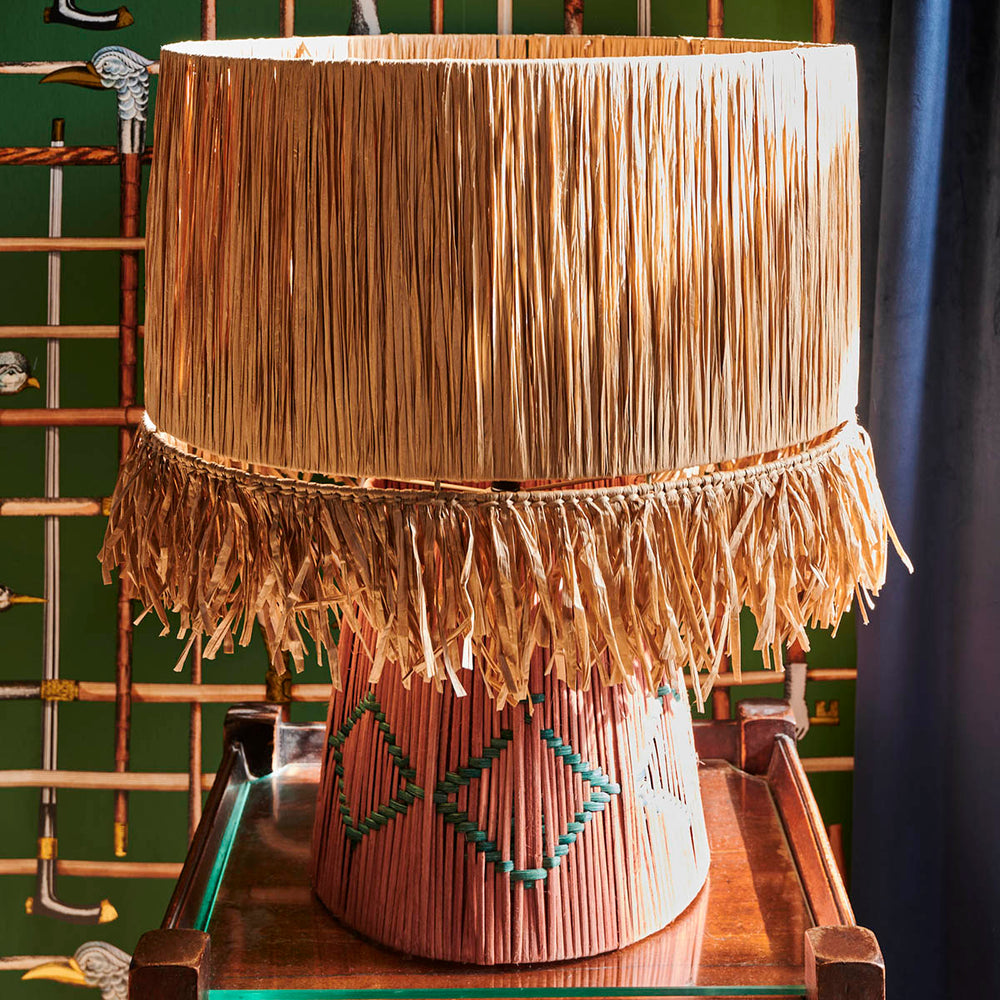 Como Rafia Lamp