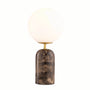 Soren Desk Lamp - Brown Marble