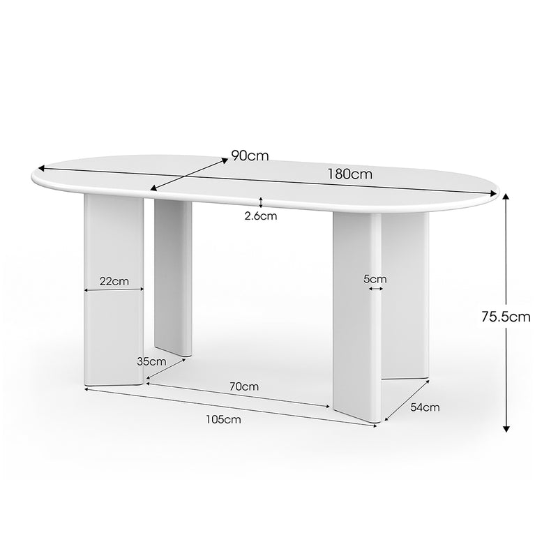 Mara Oval Dining Table