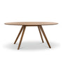 Reese Oval Dining Table - Brown Oak