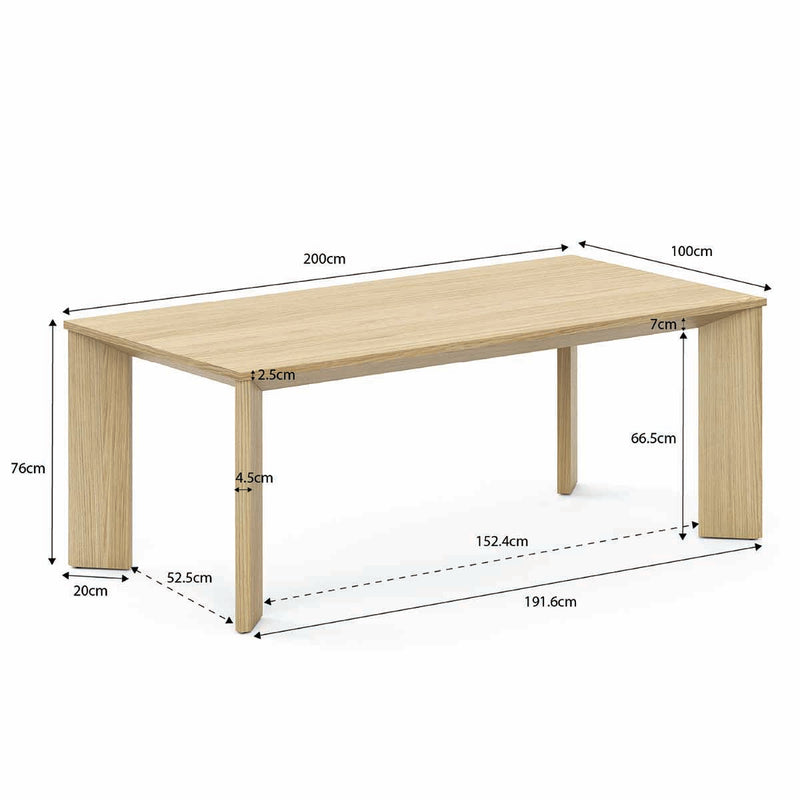 Oak / 200cm