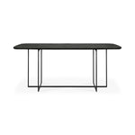 Arc Dining Table (Oak Black)