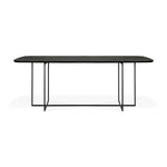 Arc Dining Table (Oak Black)