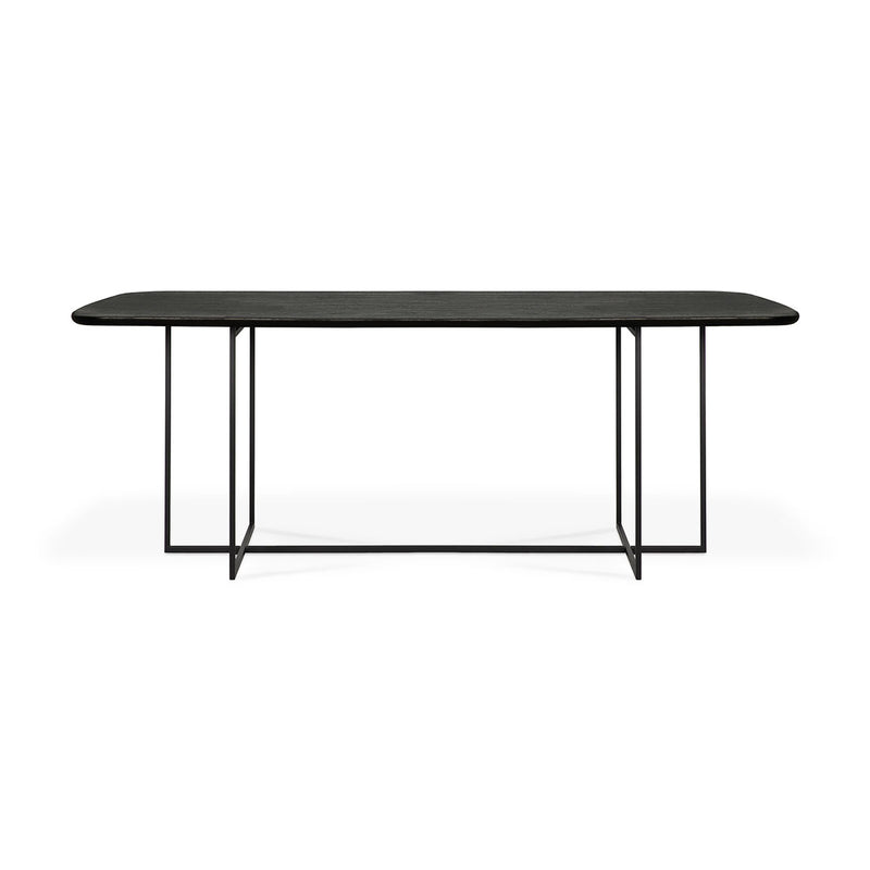 Arc Dining Table (Oak Black)