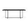 Arc Dining Table (Oak Black) - 250cm