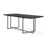 Arc Dining Table (Oak Black)