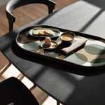 Arc Dining Table (Oak Black)