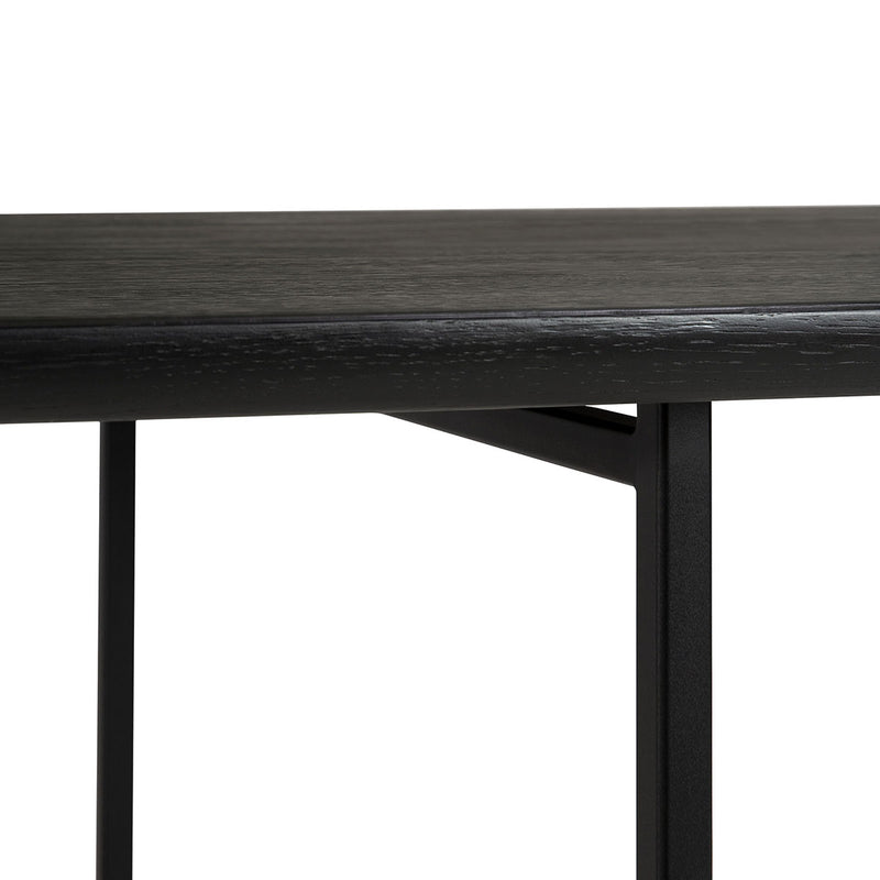 Arc Dining Table (Oak Black)