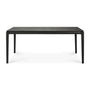 Bok Extendable Dining Table - Black Oak / 180-280cm