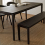 Bok Dining Table - Brown Oak / 140cm