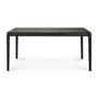 Bok Extendable Dining Table - Black Oak / 160-240cm