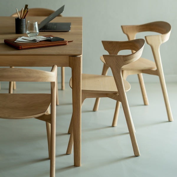 Bok Dining Table (Oak, 145cm) – Life Interiors