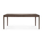 Bok Dining Table (Brown Oak, 200cm) - Bok Dining Table (Brown Oak, 200cm)