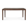 Bok Rectangle Dining Table - Teak Brown / 160cm