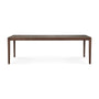 Bok Rectangle Dining Table - Teak Brown / 240cm