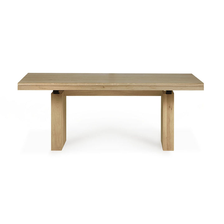 Double Extendable Dining Table (Oak)