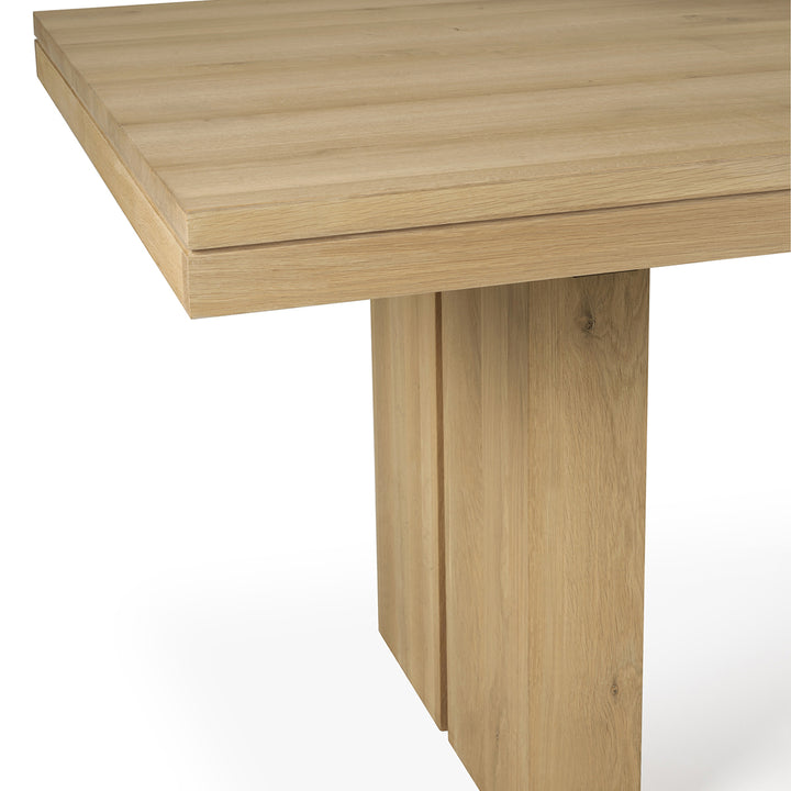 Double Extendable Dining Table (Oak)
